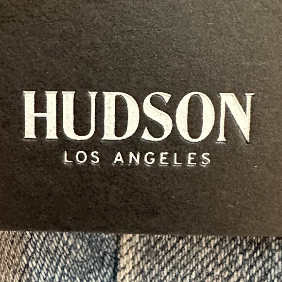 New Hudson Jean Women's Size 14 Light Blue Mid-rise Straight Leg Stretch Stylish - Picture 11 of 15